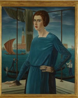 Ritratto della moglie sullo sfondo di Venezia.jpg